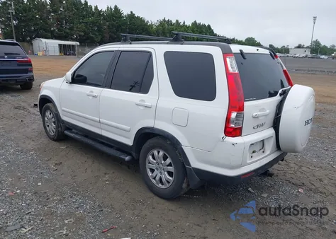 2005 Honda Cr-V Se из США, поврежденный, VIN JHLRD78935C012014
